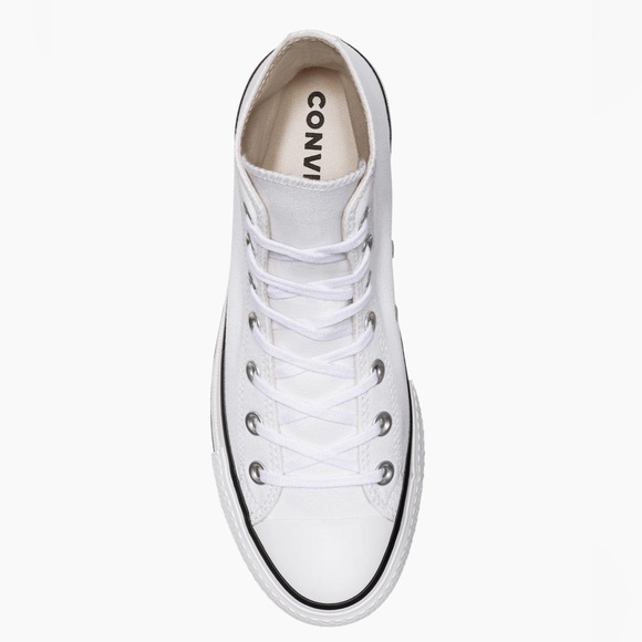 Converse Chuck Taylor All Star Platform Canvas Sneakers Size 10.5 - Picture 4 of 6